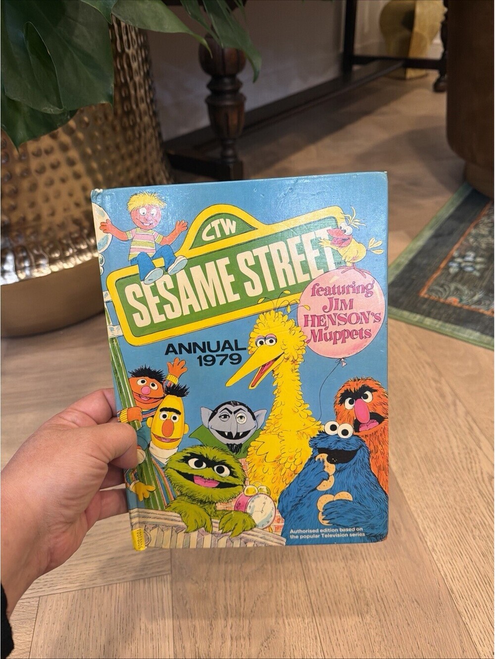 Sesame Street Annual 1979 - Hardcover - Vintage - Rare